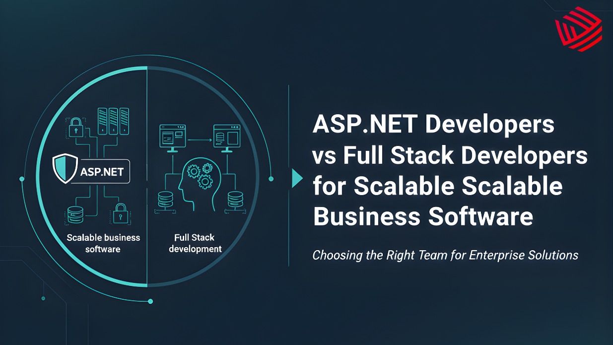 ASP.NET developers vs full stack developers for scalable business software