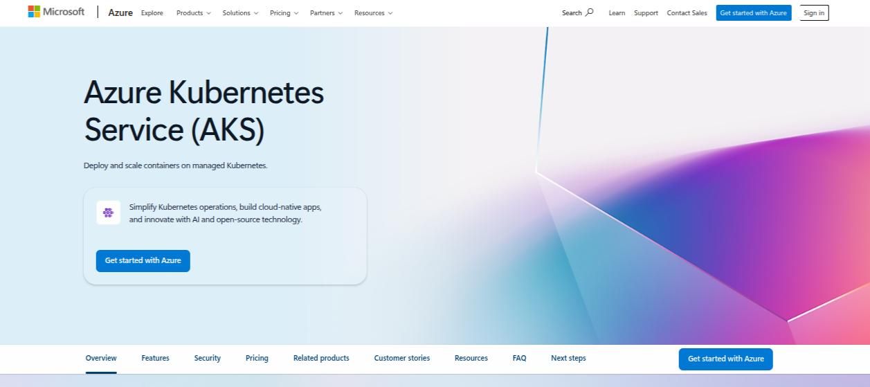 azure kubernetes engine container tool
