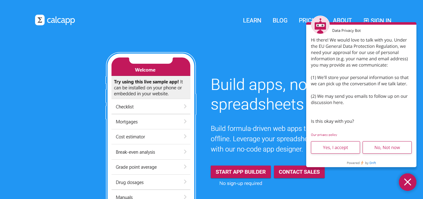 Build apps, not spreadsheets, with Calcapp.png
