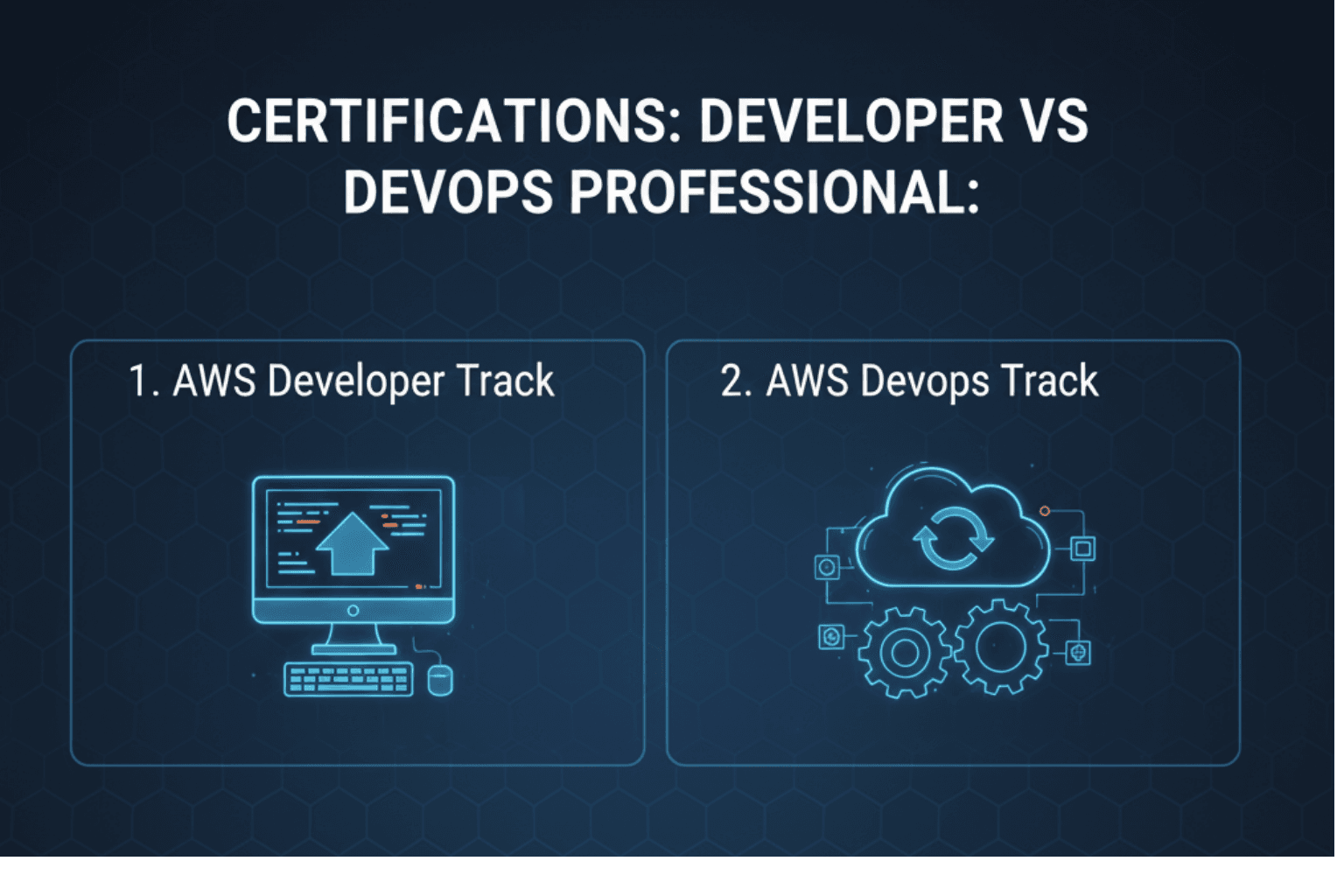 Certifications Developer vs DevOps Professional