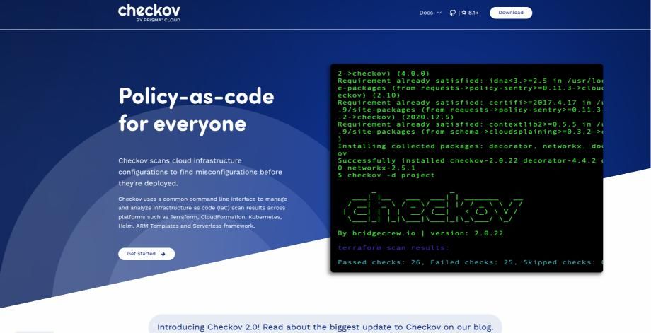 Checkov tool