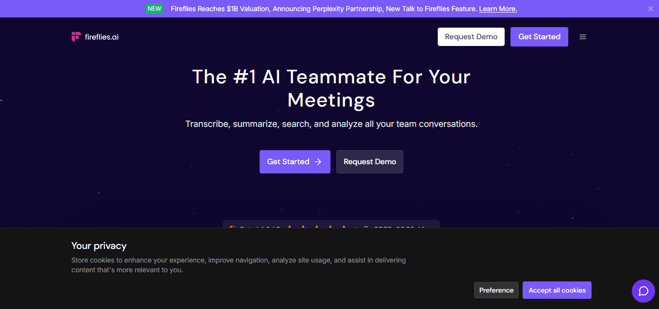 Fireflies.ai _ AI notetaker to transcribe, summarize, analyze meetings, Real time AI note taker.png