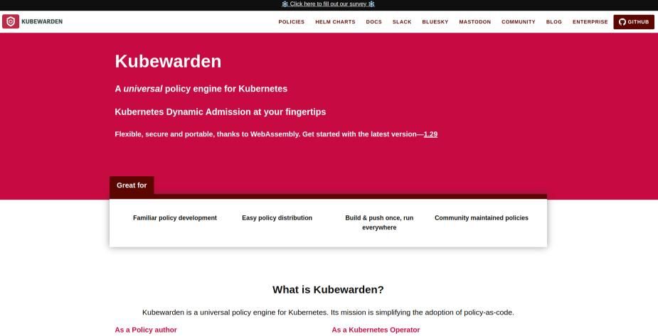 Kubewarden tool