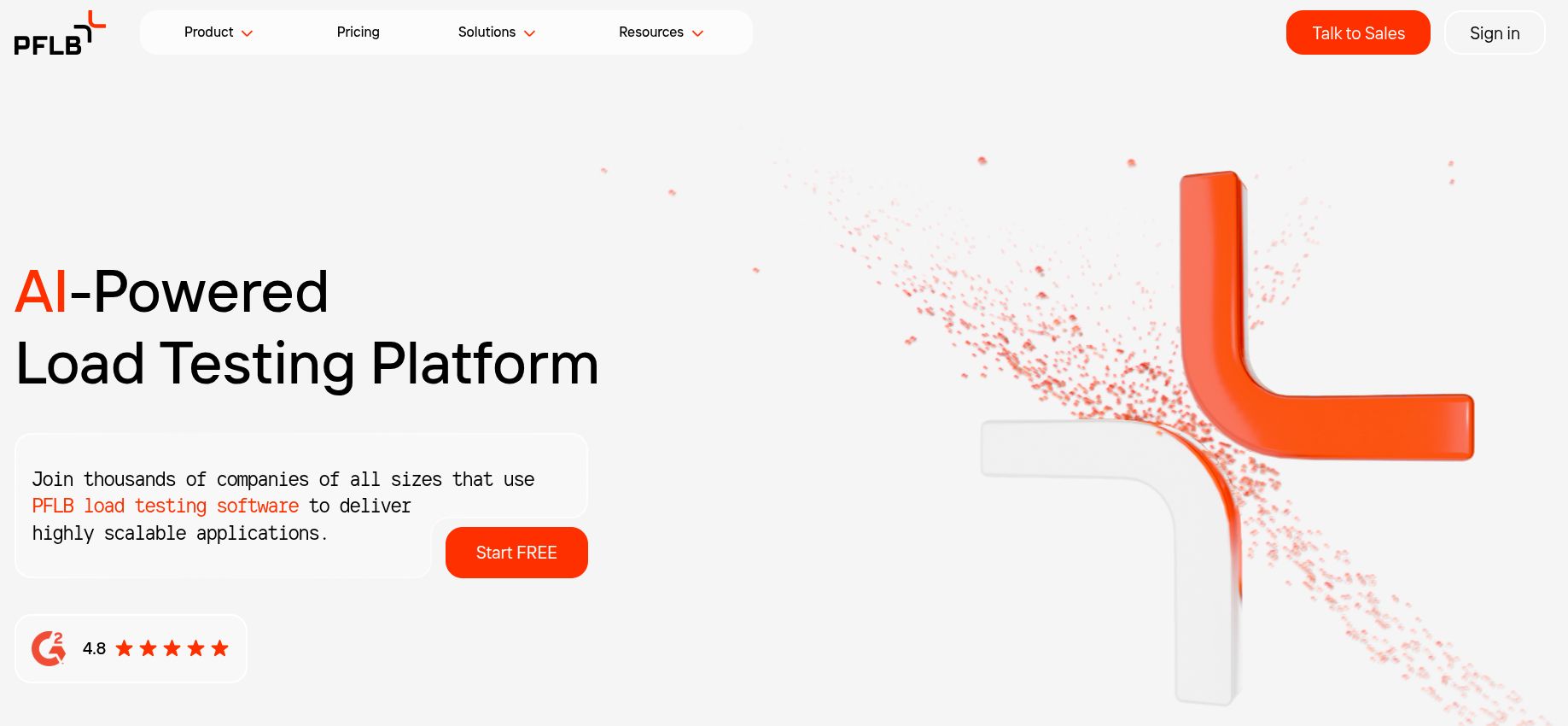 PFLB AI-Powered-Load-Testing-Software