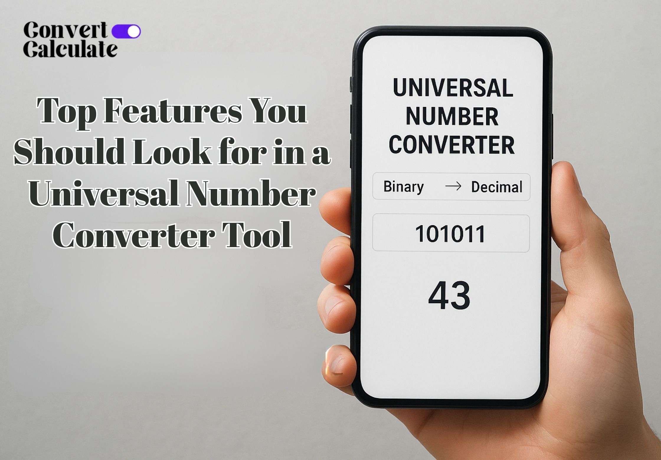 Top Features You Should Look for in a Universal Number Converter Tool