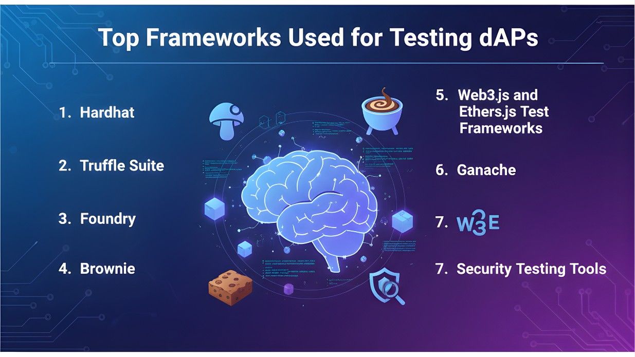 Top Frameworks Used for Testing dApps