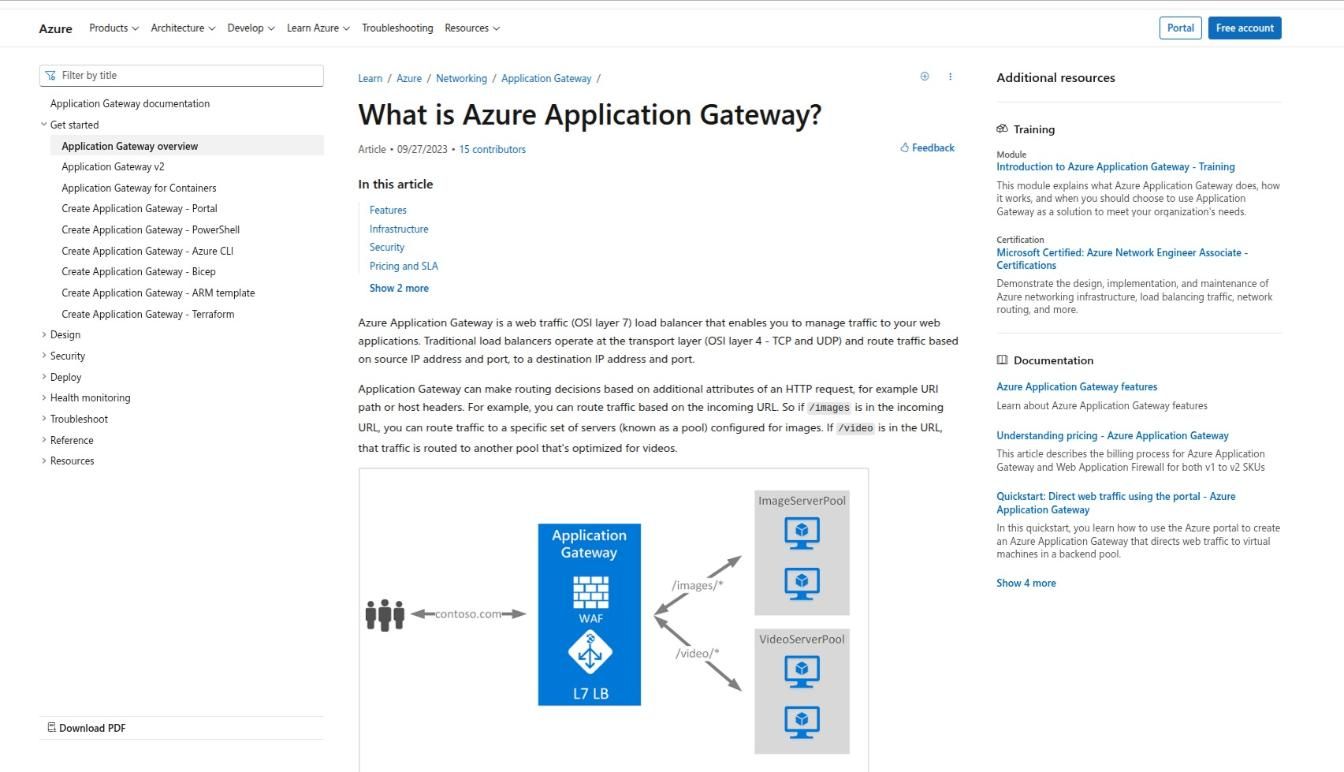 azure app gateway reverse proxy