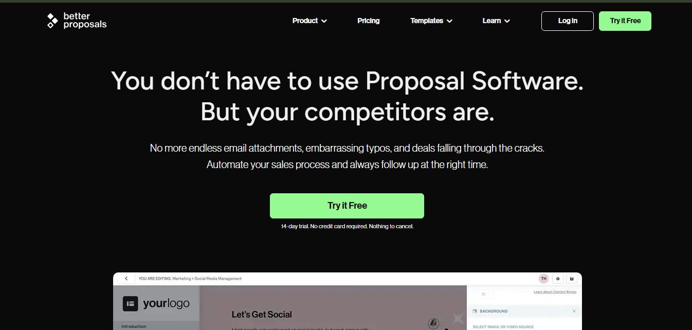 better proposals