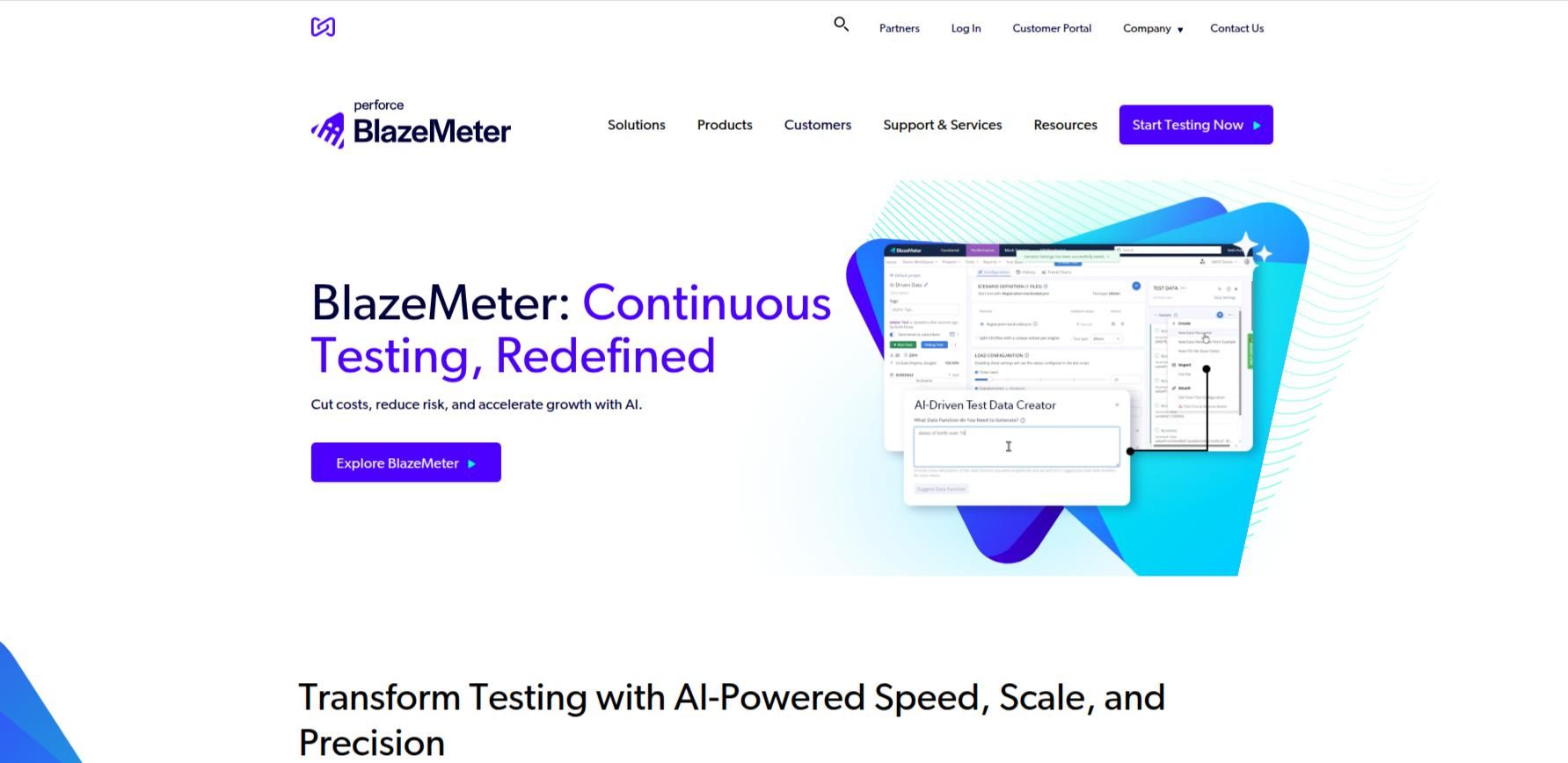 blazemeter testing tools