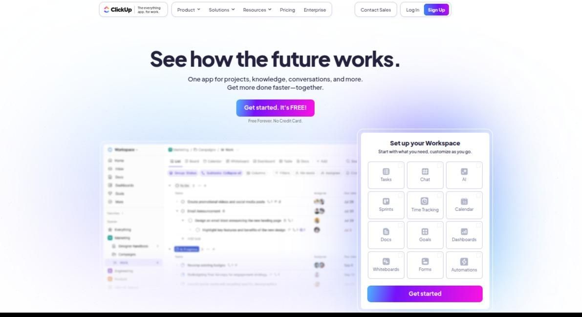 clickup onboarding tool