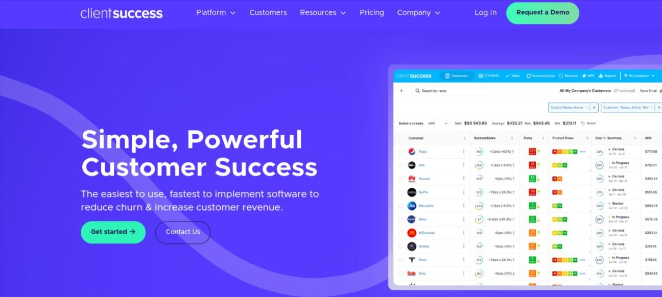 client success onboarding tool