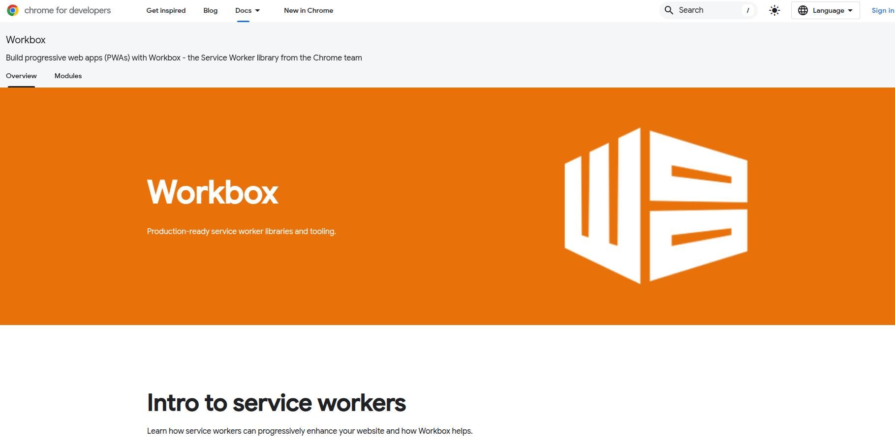 google workbox