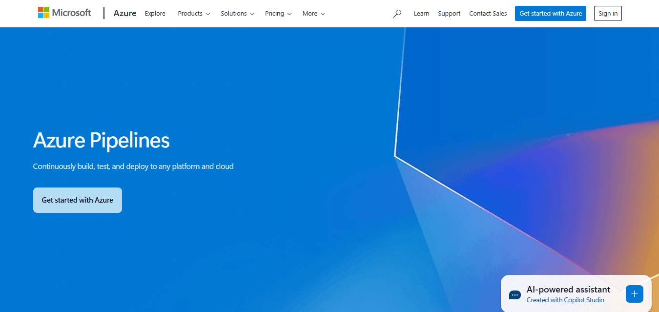 azure pipelines ci/cd tool