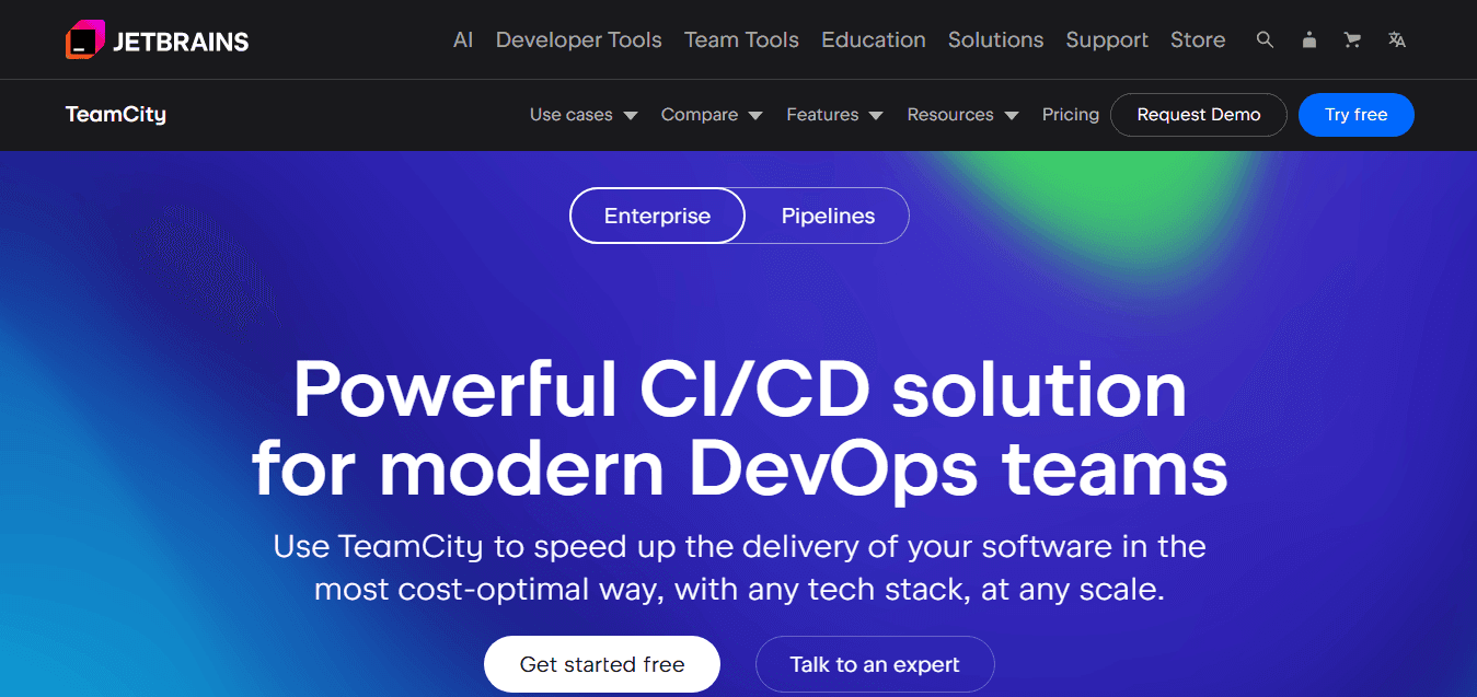 teamcity ci/cd tool