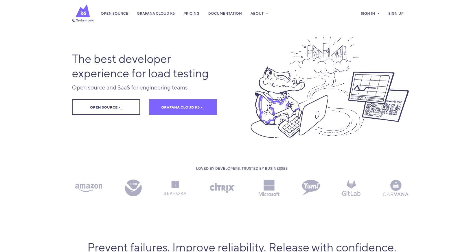 k6 load testing tool