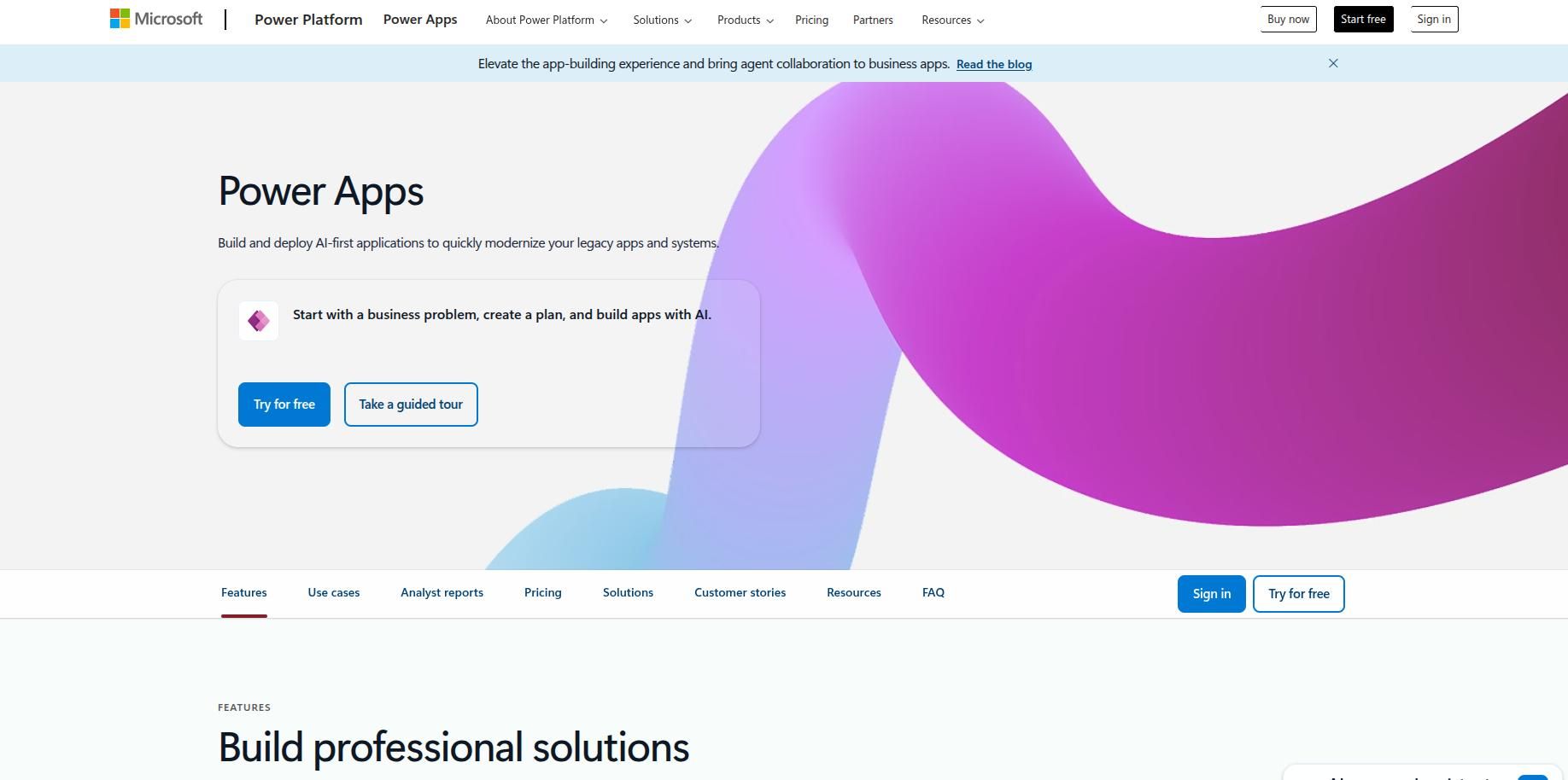microsoft power apps no-coding-platform