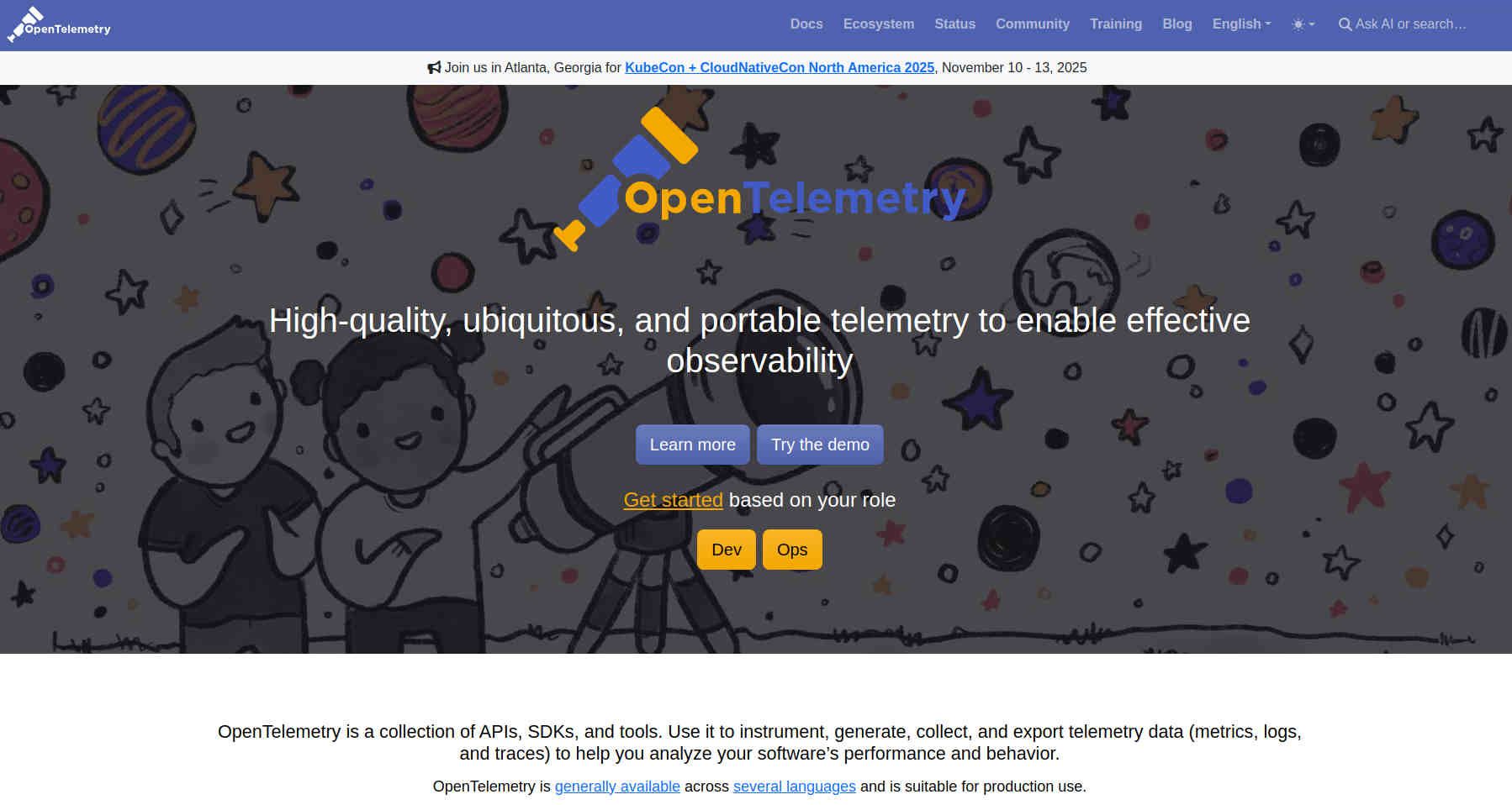 openTelemetry observability