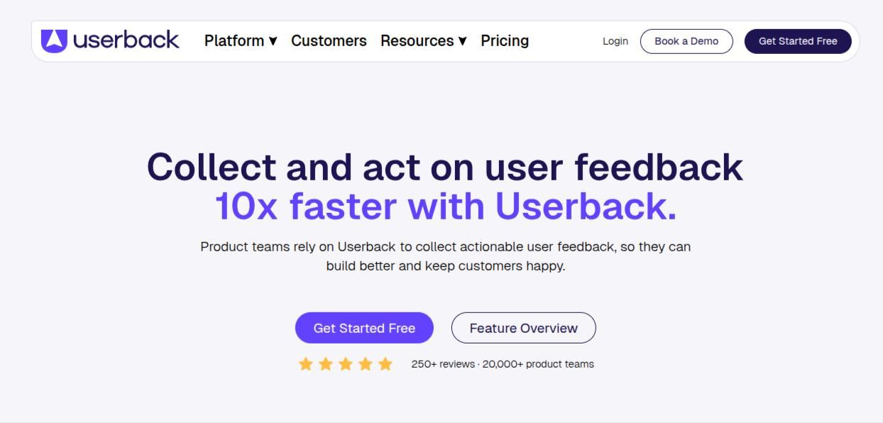 userback feedback tool