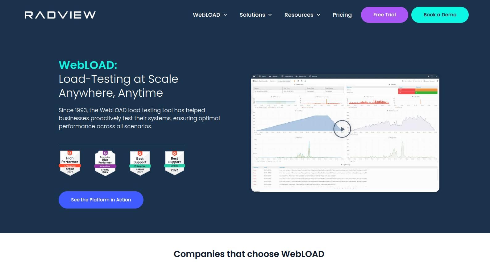 webload load testing tool