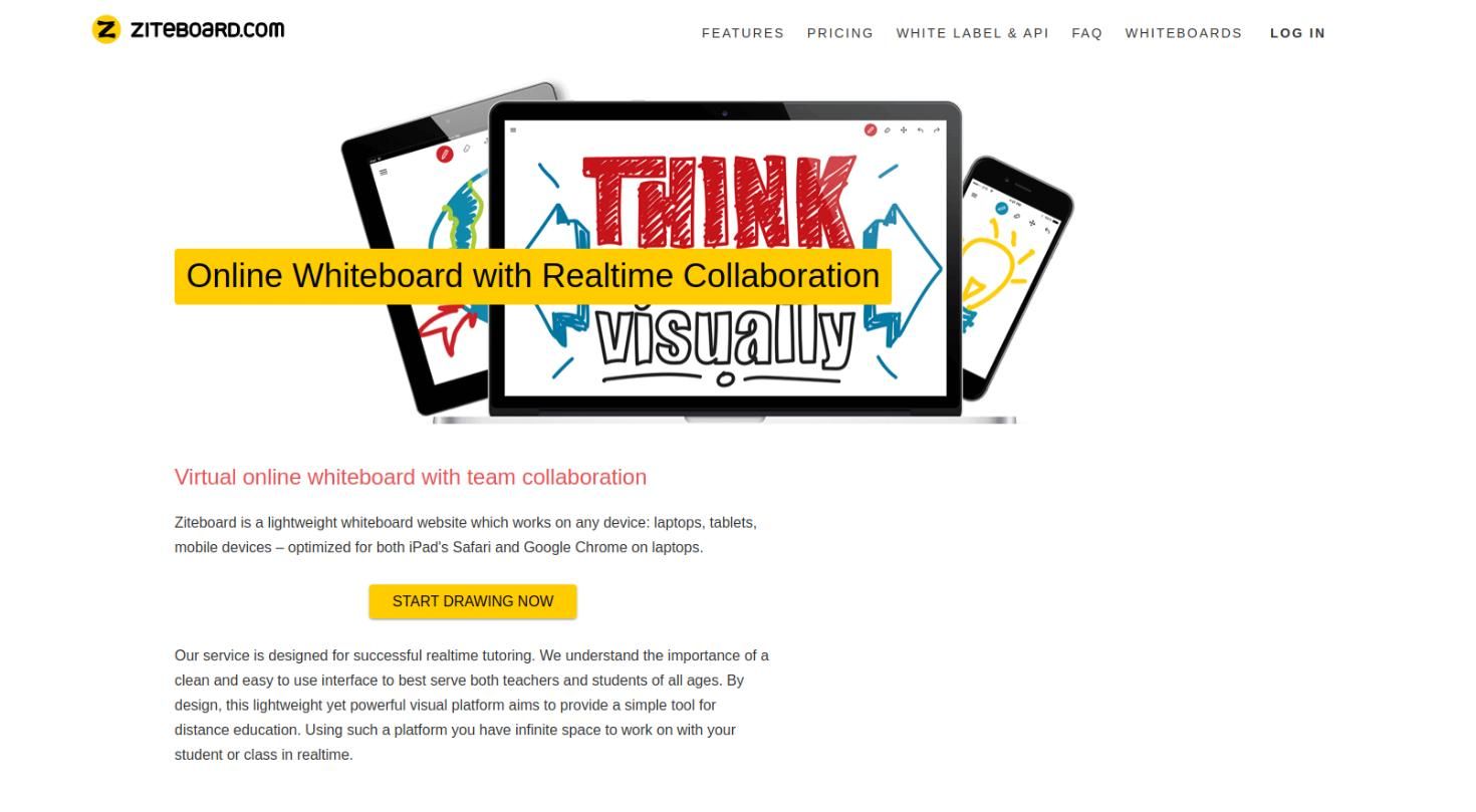 ziteboard visual-whiteboard tool